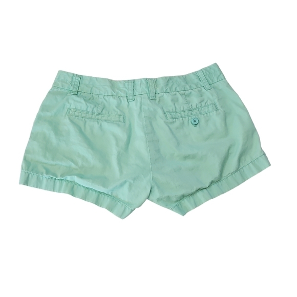 J Crew Chino Shorts 100% Cotton Light Green Size 6 - Picture 2 of 4